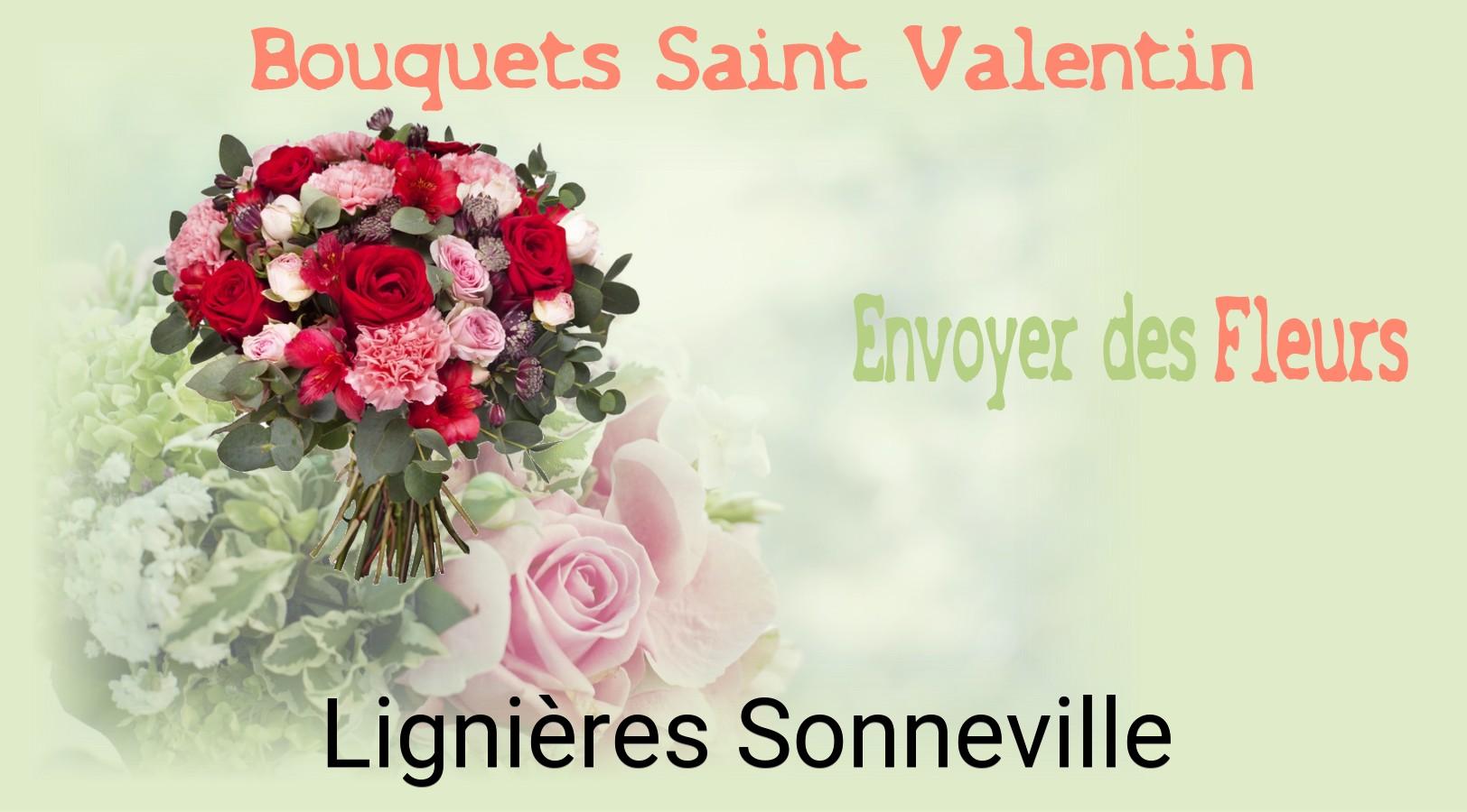Roses de Saint-Valentin livrées à Lignières-Sonneville